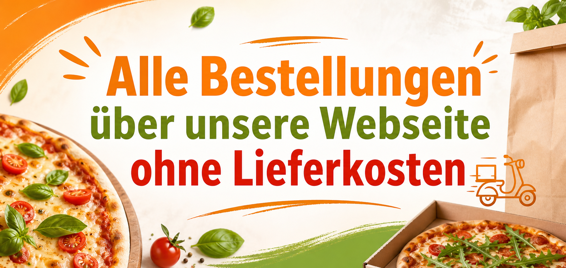 Alle Bestellungen über unsere Webseite ohne Lieferkosten
